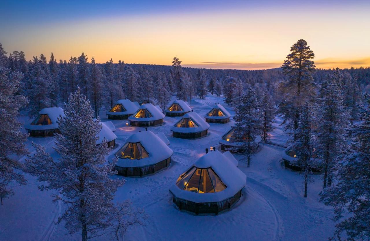 Wilderness Hotel Muotka & Igloos Saariselka Exterior foto