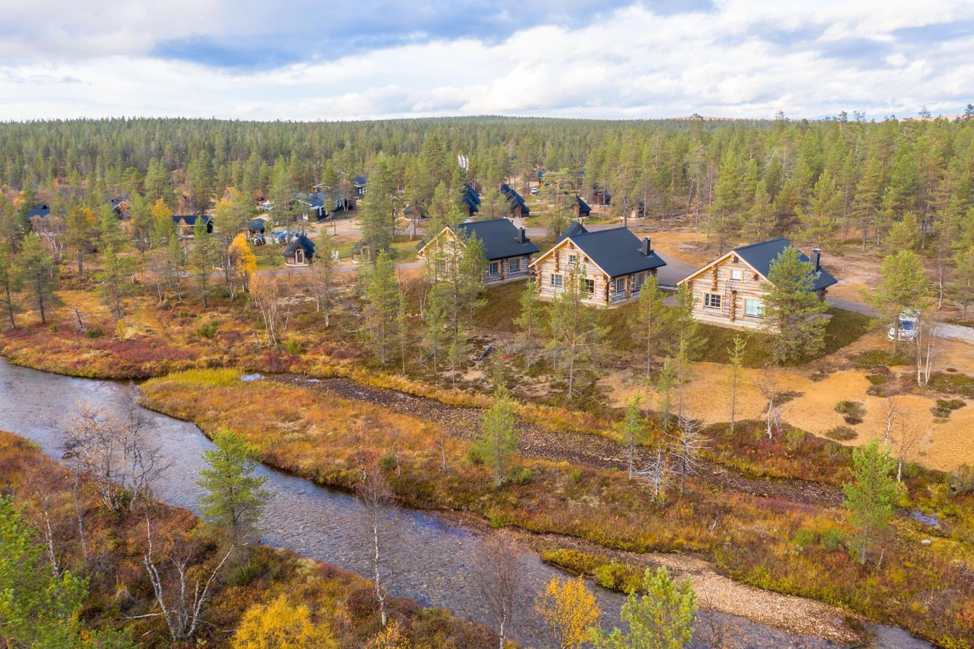 Wilderness Hotel Muotka & Igloos Saariselka Exterior foto