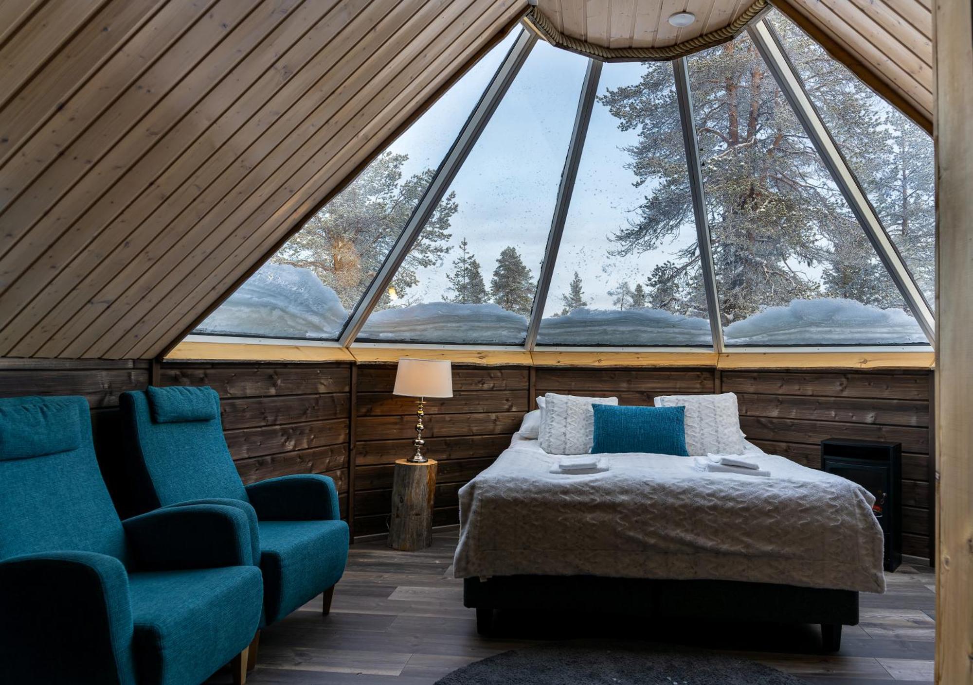 Wilderness Hotel Muotka & Igloos Saariselka Exterior foto