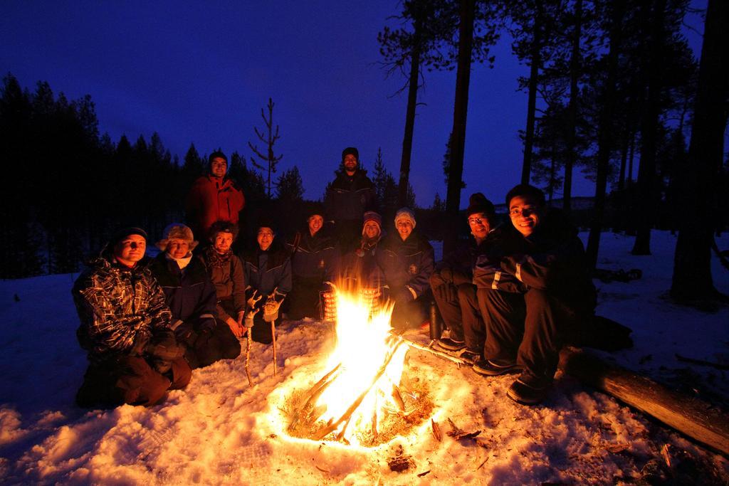 Wilderness Hotel Muotka & Igloos Saariselka Exterior foto